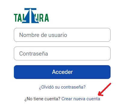 crear nueva cuenta